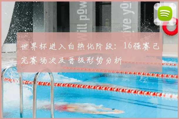 世界杯进入白热化阶段：16强赛已完赛场次及晋级形势分析